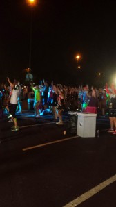 I went to a race and a dance party broke out!